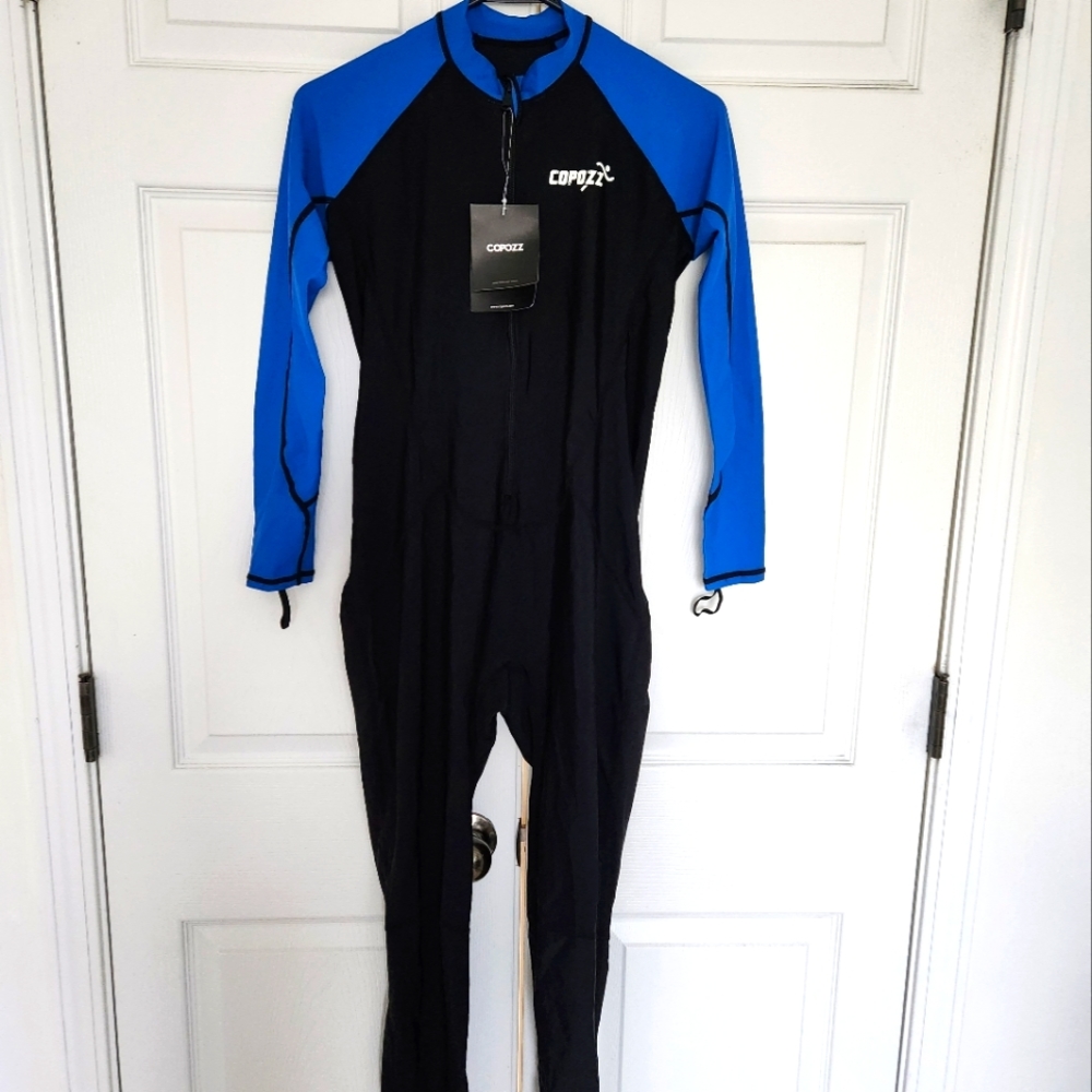 NWT! Diving Skin, Men, Women  Thin Wetsuit Rash Guard- Full Body UV Protection